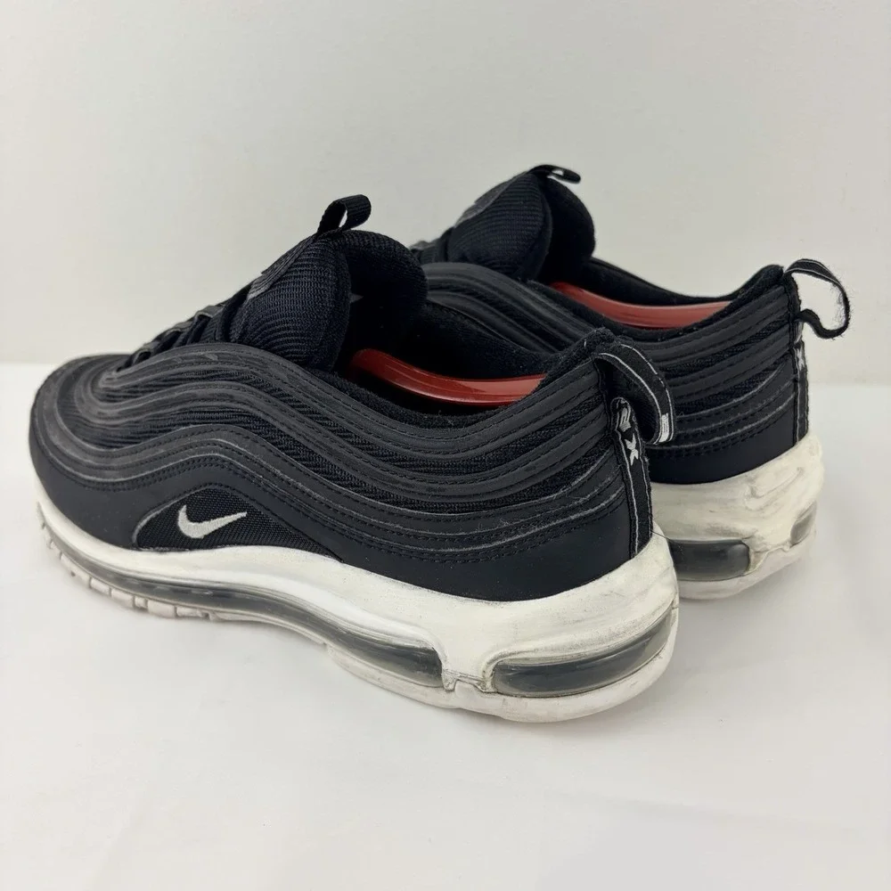 Nike Air Max 97 Men's Black White Running Shoes Size 10.5 Athletic Casual‎ Y2K